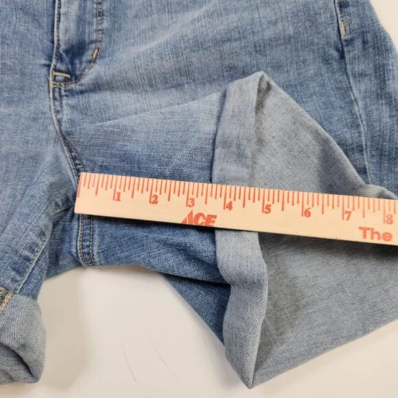 New Directions BUNDLE of 2 Pairs of Shorts Denim Roll Cuff Size 14 - Picture 11 of 14
